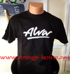 Alva Logo T-Shirt Black Small