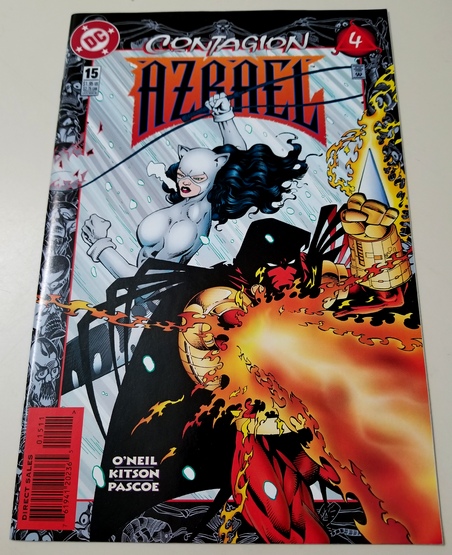 Azrael Contagion #15 March 1996 / DC Comics