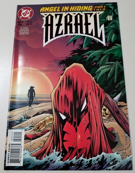 Azrael Angel in Hiding Part 1 #21 September 1996 / DC Comics