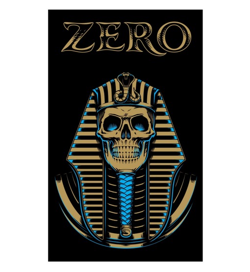 Zero Pharaoh 3.3" x 5.5" Sticker