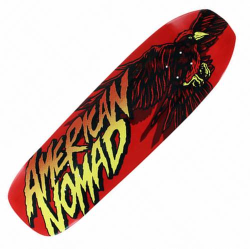 American Nomad The Crow 9.5" Red Deck