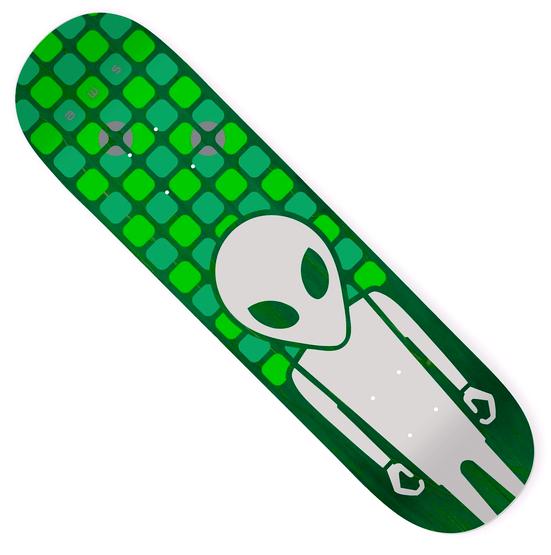 (image for) Alien Workshop Soldier Matrix 8.5" Deck - Green