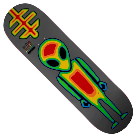 Alien Workshop Thermal Soldier 8.625" Deck - Grey (image for) Alien Workshop Thermal Soldier 8.625" Deck - Grey
