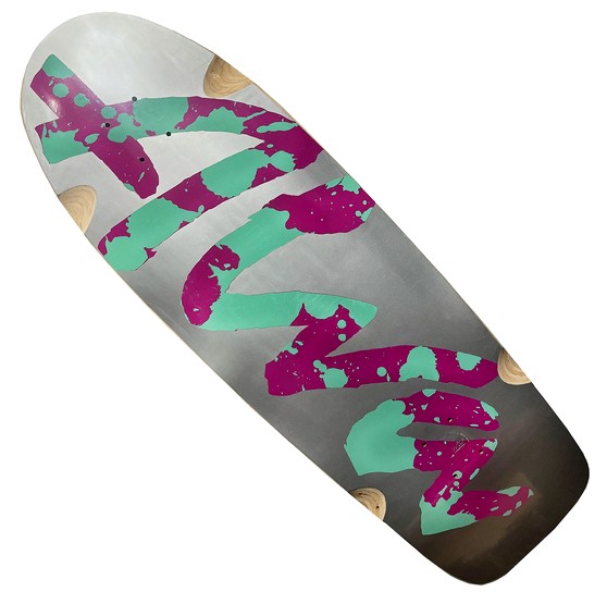 Alva Metallic Rocker w/ Concave 10.75 Deck-Silver/Blue/Purple 