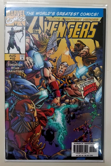 The Avengers August 1997 Vol 2 #10