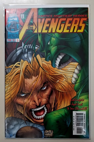 The Avengers March 1997 Vol 2 #5 Cover 2
