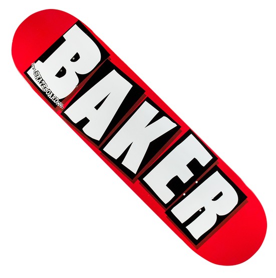 Baker Brand Logo 8.38" O.G. Shape Deck Red