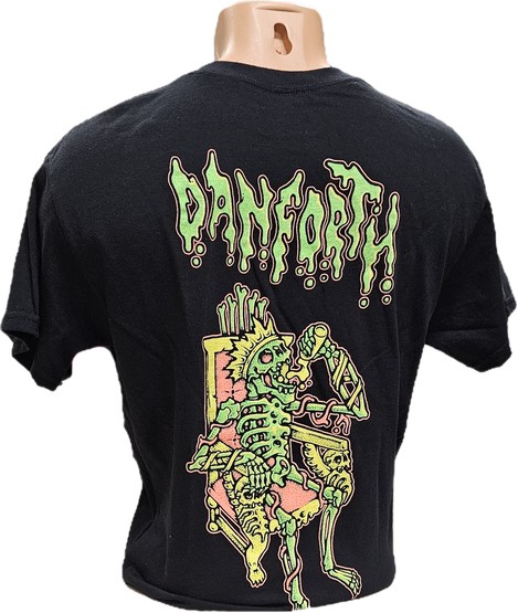 Bad Grease Bill Danforth King of Skulls T-Shirt Black / Medium (image for) Bad Grease Bill Danforth King of Skulls T-Shirt Black / Medium