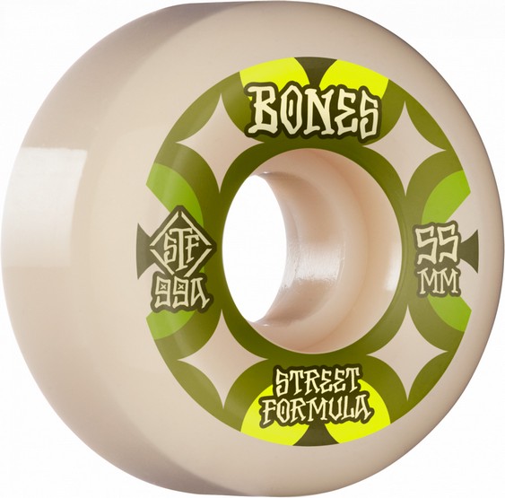 (image for) Bones STF Retros 55mm / 99a V5 Sidecut Wheels