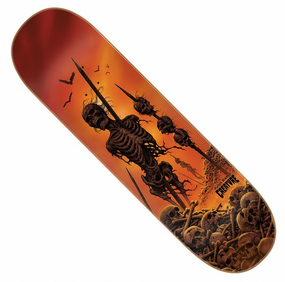 (image for) Creature Kevin Baekkel Wasted 8.6" x 32.11" Pro Deck - Sunburst Foil