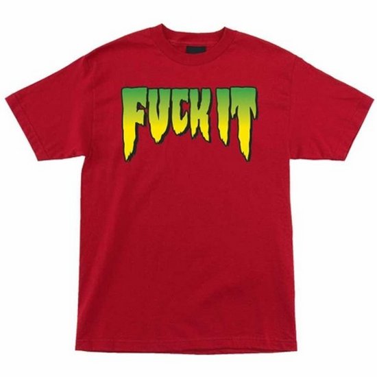 Creature Fuck It T-Shirt Red / Large