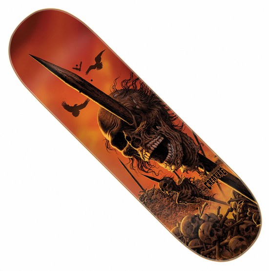 (image for) Creature Collin Provost Wasted 8.75" x 32.15" Pro Deck - Sunburst Foil