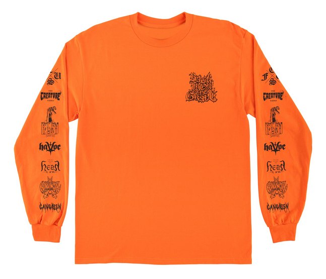 Creature Resurrection XX L/S Heavyweight T-Shirt / Orange / Large (image for) Creature Resurrection XX L/S Heavyweight T-Shirt / Orange / Large