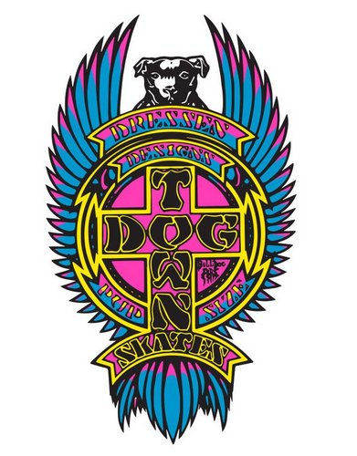 Dogtown Skates Eric Dressen Pup Size 2.125" Tall Sticker