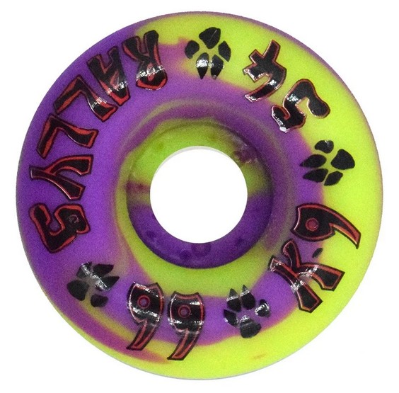 Dogtown Skates K-9 Rallys 54mm / 99a Purple / Yellow