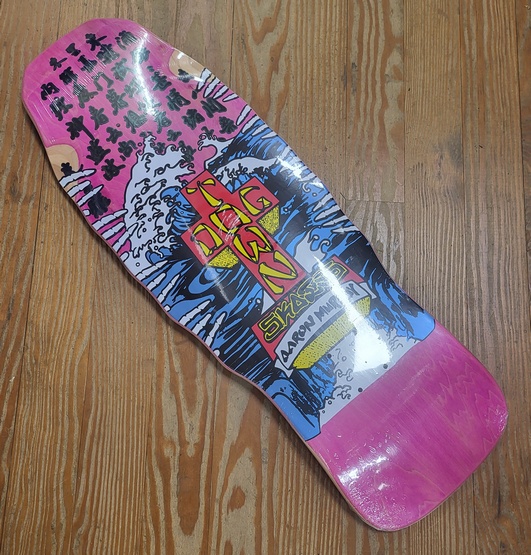 Dogtown Skates Aaron "Fingers" Murray Re-Issue Pink 2 10.5" Deck