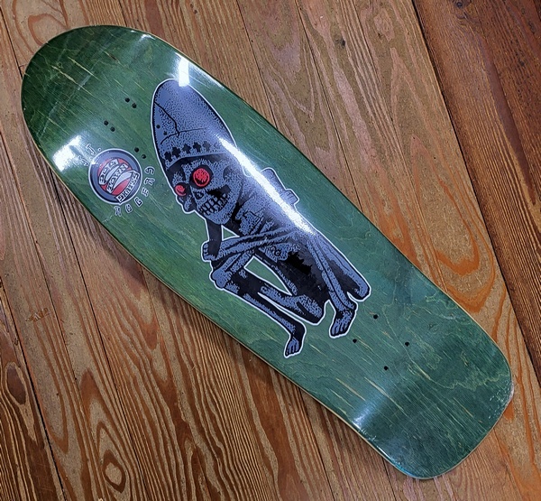 Dogtown Skates JJ Rogers 90s Re-Issue Green 10.125" Deck
