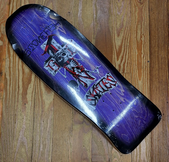 Dogtown Skates Stonefish Re-Issue 10.125" Deck Purple/Black