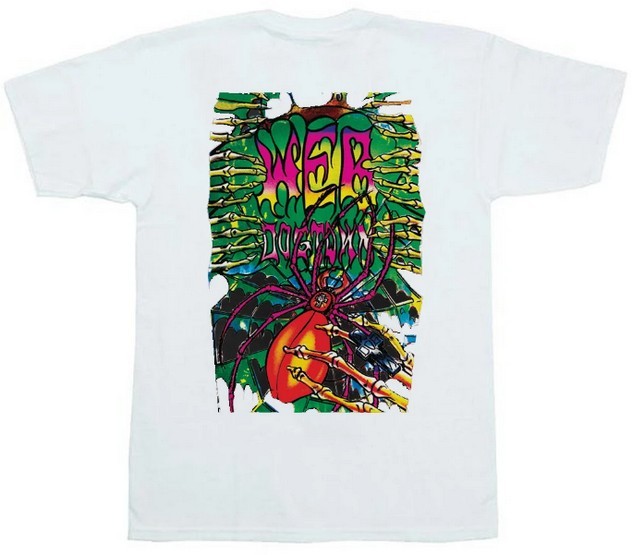 Dogtown Skates Web T-Shirt White / Medium (image for) Dogtown Skates Web T-Shirt White / Medium