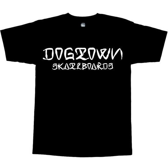 Dogtown Skates Ese Script T-Shirt Black / Medium (image for) Dogtown Skates Ese Script T-Shirt Black / Medium