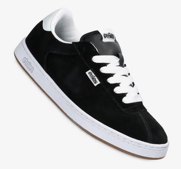 (image for) Etnies Scam Shoes - Black / White - Size 09.5