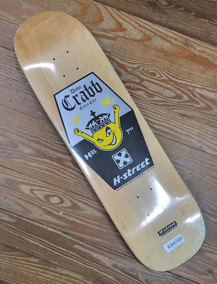 H-St. Dave Crabb Special Edition 8.75" Deck - Nat / Blk