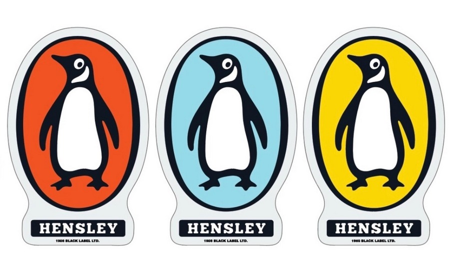 Black Label Matt Hensley Chilly Bird 3.75" Sticker / Orange
