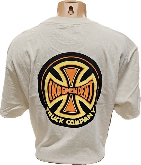(image for) Independent Truck Co. 78 Cross T-Shirt Cream / Large