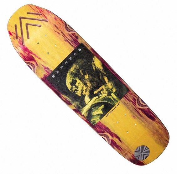 Madness Wrath 9.0" Deck / Yellow & Red