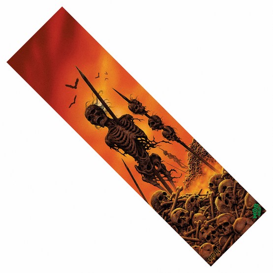 Mob x Creature Wasted 9" x 33" Griptape / Single Sheet (image for) Mob x Creature Wasted 9" x 33" Griptape / Single Sheet