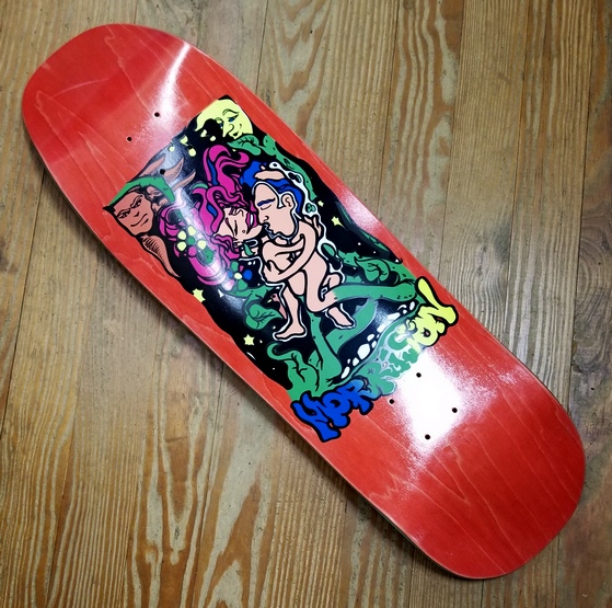 New Deal Morrison Lovers 9.5" SP Red Deck