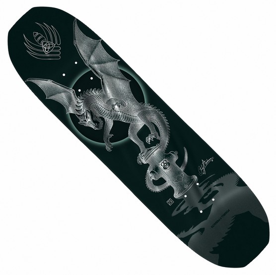 (image for) Powell Peralta Andy Anderson Hydrant 2 Pro Flight® 8.4" Deck - Black & Silver Foil