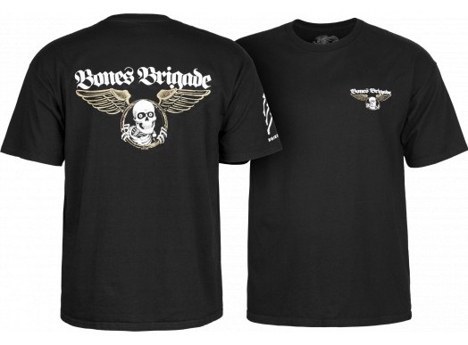 Powell Peralta Bones Brigade Autobiography T-Shirt Black / Large (image for) Powell Peralta Bones Brigade Autobiography T-Shirt Black / Large