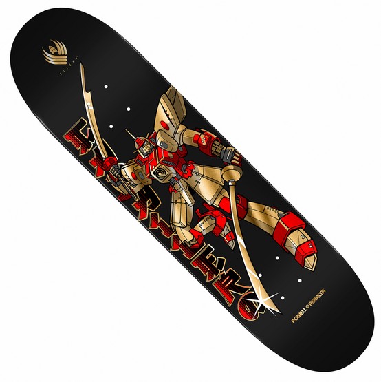 (image for) Powell Peralta Caballero FLIGHT® Gundam 8.5" Deck - Black & Gold Foil