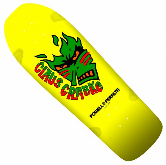Powell Peralta Claus Grabke 10.25" Deck Yellow
