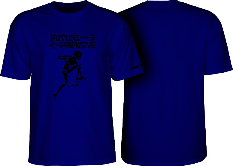 Powell Peralta Future Primitive T-Shirt Royal Blue / Medium