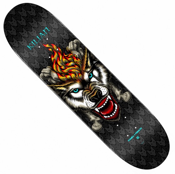Powell Peralta Kilian Wolf 8.0" Deck - Click Image to Close