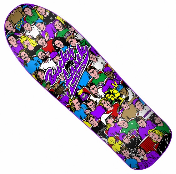 (image for) Powell Peralta Bucky Lasek Stadium Re-Issue 10.0" Ravens Purple Deck