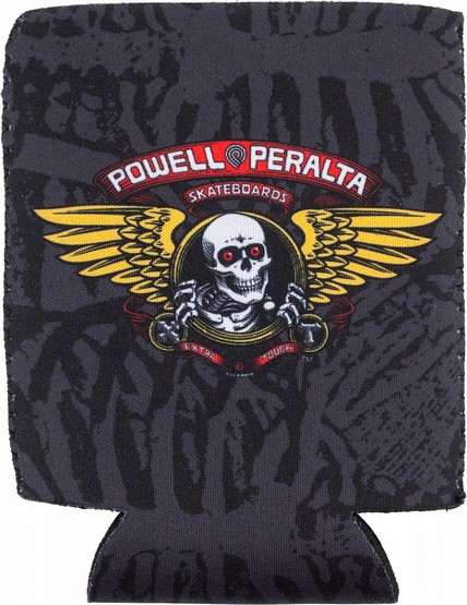 Powell Peralta Winged Ripper Koozie - Black