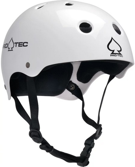 Pro-Tec Classic Fit Helmet - White / Medium
