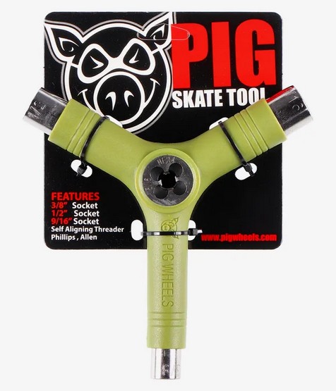 Pig Skate Tool Army Green