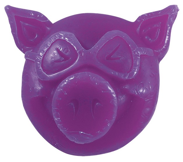 Pig Head Raised Curb Wax - Purple