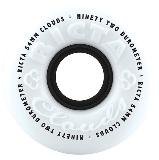 Ricta Clouds 56mm / 92a Wheels - White with Black Core