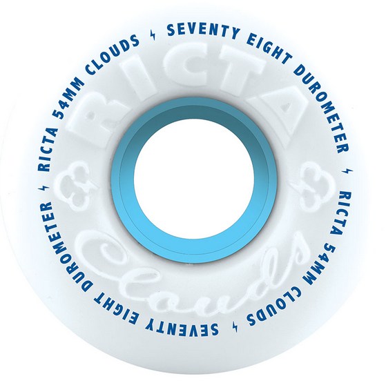 Ricta Clouds 60mm / 78a Wheels - White with Lt. Blue Core