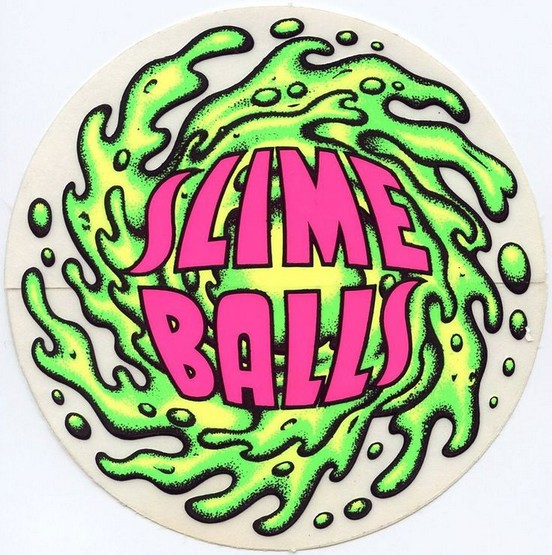 Slime Balls Classic 3.25" Sticker
