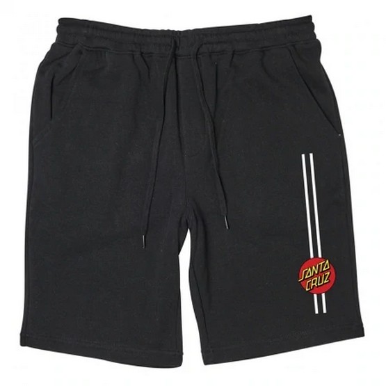 Santa Cruz Classic Dot Sweat Shorts w/ Pockets Black / Medium