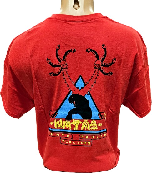 (image for) SMA Natas Kaupas OG Ancell Panther Graphic T-Shirt - Red / Large
