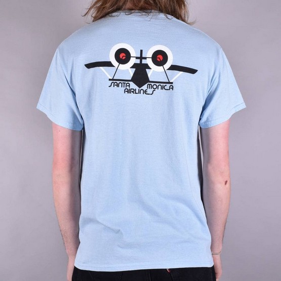 SMA OG Airplane T-Shirt Lt. Blue / Large (image for) SMA OG Airplane T-Shirt Lt. Blue / Large