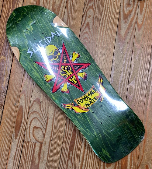 Suicidal Skates Possessed to Skate Re-Issue 10.125" Deck Green