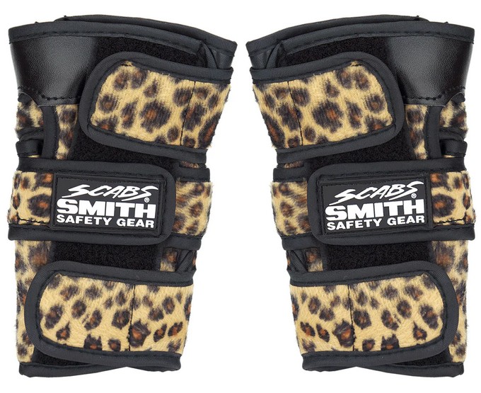 Smith Scabs Wrist Guards / Leopard / Large